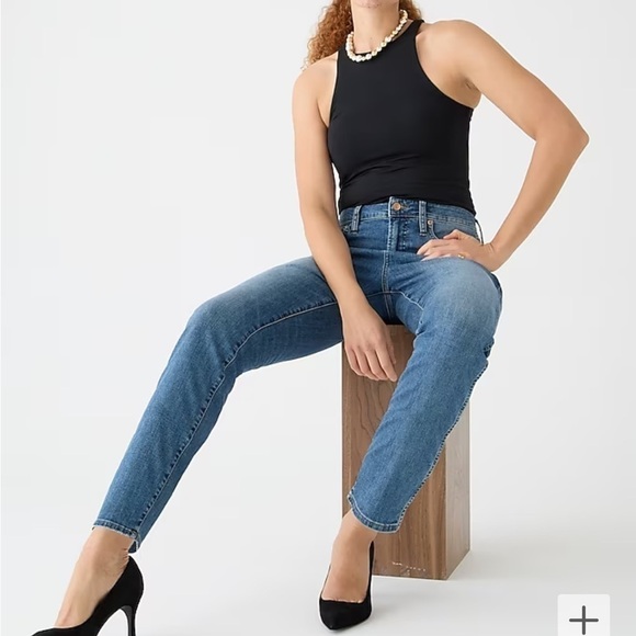 J. Crew Curvy vintage slim-straight jean in Warm Surf wash - Picture 3 of 12